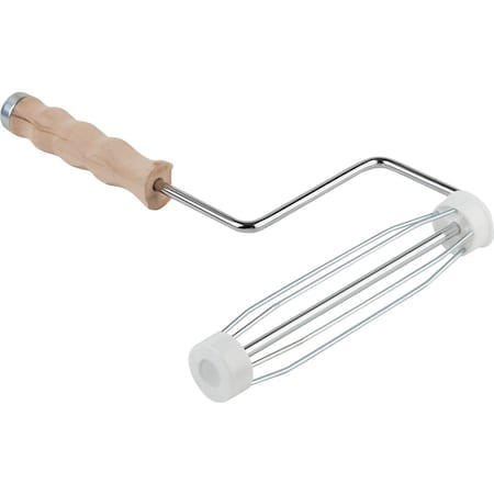 Unbranded 9 In. 5-Wire Wood Grip Threaded Roller Frame RF 209 W 0900